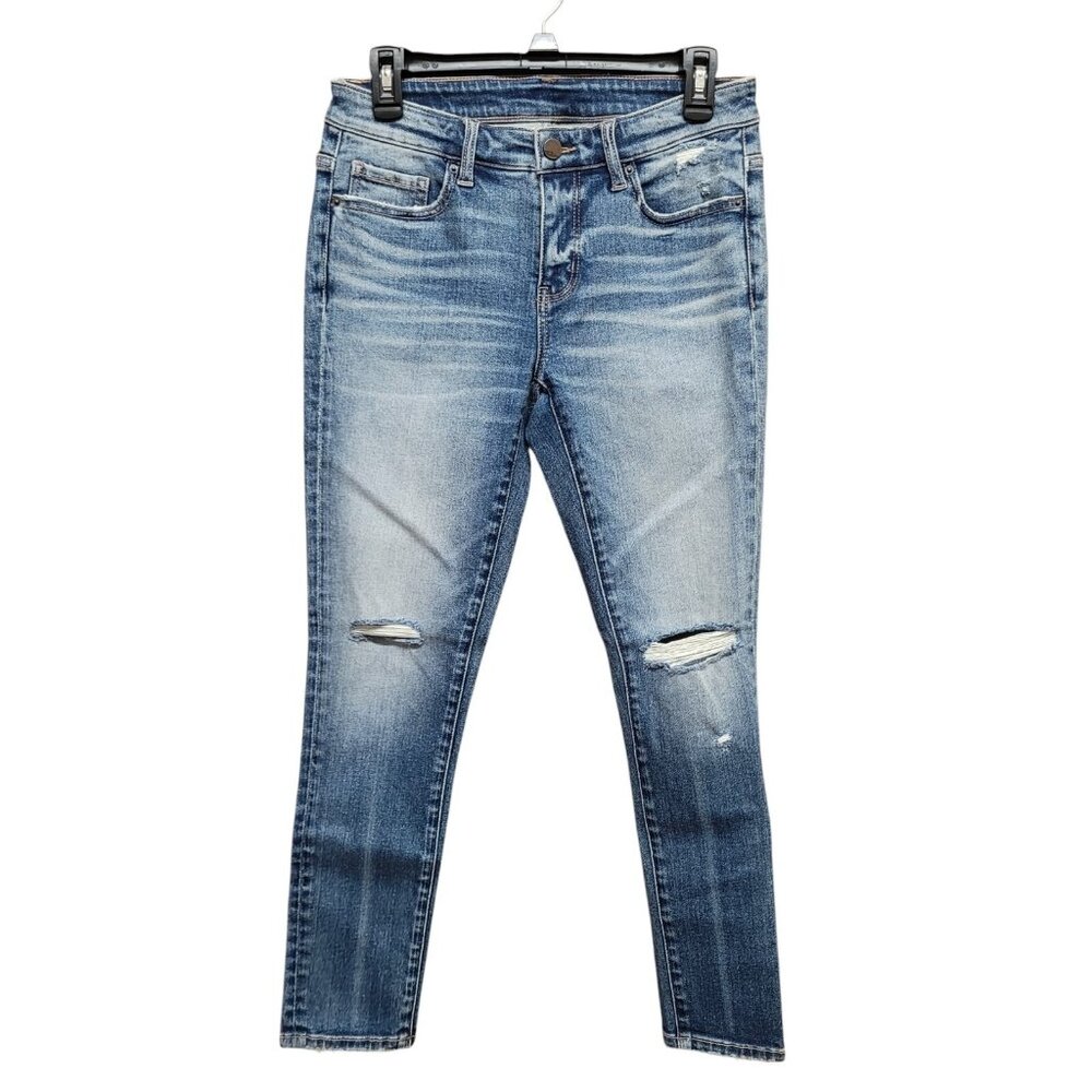 BKE Women’s 30X26 Ankle Mid-Rise Distressed Skinny Jeans Buckle NO SIZE TAG